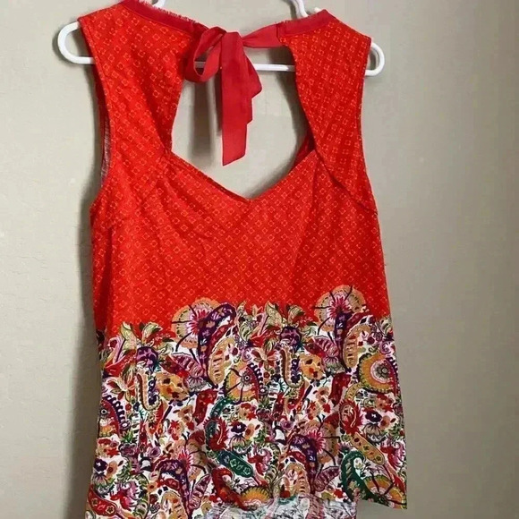 Anthropologie Akemi + Kin Cotton Bow Back‎ Top - Picture 3 of 8